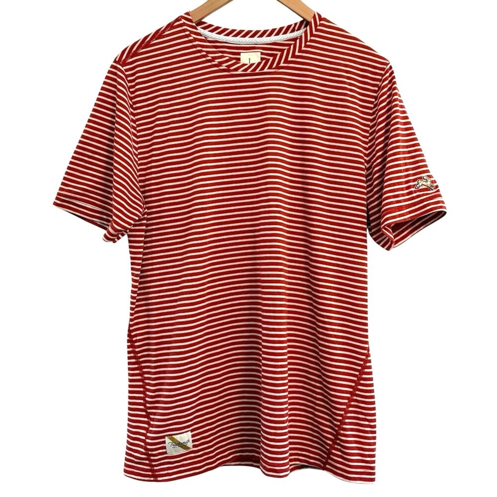 Tracksmith Performance Athletic Tee Shirt Men’s Size Large Running Outdoor